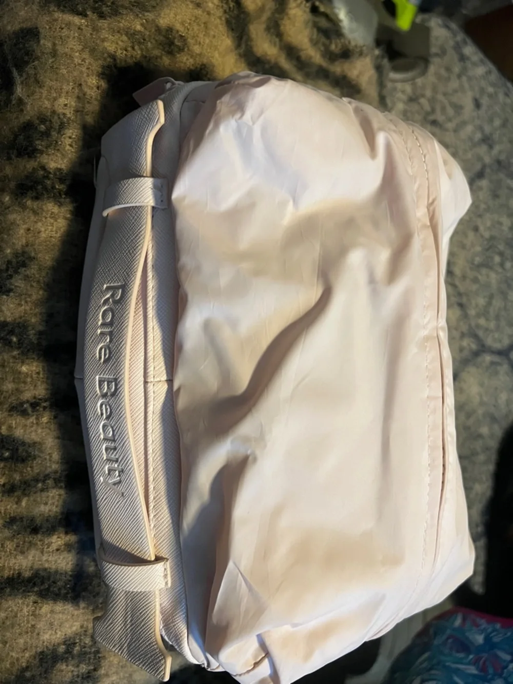 Rare Beauty Blush Pink Cosmetic Pouch - Picture 1 of 5